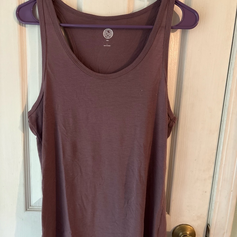 SO Women's Plum Tank Top